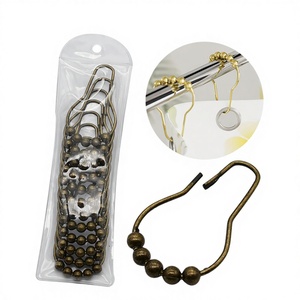 ห่วงตะขอผ้าม่านโลหะเหล็กอุปกรณ์เสริมของสินค้า ewang - Product Image 1