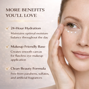 Private <b>Label</b> Vegan Retinol Eye Cream Organic Eyes Products for Reduce Wrinkles Under Eyes with HYALURONIC ACID and CAFFEINE - Product Image 4