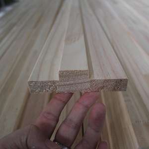 Legno personalizzato Whosale bianco pino Primed legno doppio Rabbet telaio porta - Product Image 3