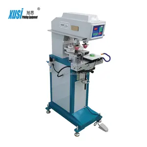 semi auto two color pad printing machine for catheters syringes