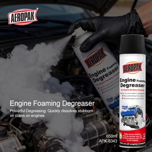 Limpiador Desengrasante de Motor para Autos Aeropak en Aerosol, Lata de 650 ml, Elimina Grasa Pesada de Superficies con Rápida Acción y Secado Rápido - Product Image 3
