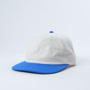 Cappello da papà personalizzato a basso profilo 5 pannelli cappelli bianchi aggiungono loghi diversi dimensioni personalizzate a tesa curva - Product Image 3