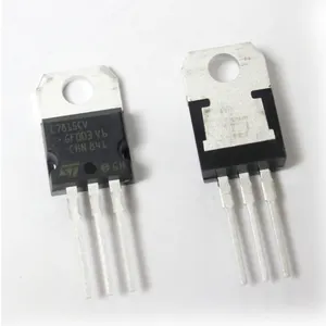 Triode Three端子レギュレータTO-220 7815 Power Management Standard Zener Transistor L7815CVモジュール
