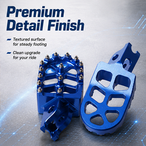 Repose-pieds électriques pour moto tout-terrain KAWASAKI KX250 KX450 <span class=keywords><strong>KX</strong></span> KX250F HONDA CRF <span class=keywords><strong>125</strong></span> 250R 300L 450XL - Product Image 3