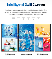 INGSCREEN 32 "toptan ucuz fiyat Android duvara monte dokunmatik ekran LCD ticari dijital tabela ekran reklam tabela