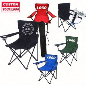 Silla de Camping Plegable Personalizada para Exteriores con Tela de Poliéster y Estructura de Acero - Logotipo Personalizado, Venta al Por Mayor - Product Image 2