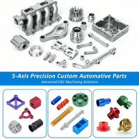 Services d'usinage CNC pour pièces métalliques non standard en aluminium, laiton, acier inoxydable et alliage de titane, traitement 3, 4 et 5 axes