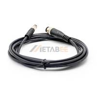 Adaptateur de câble de capteur étanche M8 vers M12 avec connecteurs à 6 broches et 5 broches