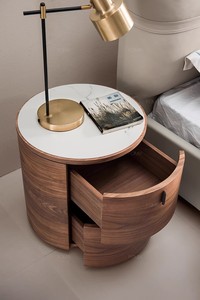 <span class=keywords><strong>Chevet</strong></span> <span class=keywords><strong>moderne</strong></span> de luxe en bois massif pour chambre à coucher, rangement en bois massif écologique, <span class=keywords><strong>design</strong></span> <span class=keywords><strong>moderne</strong></span>, sans formaldéhyde - Product Image 2