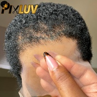 Perruque en cheveux humains sans colle, coupe pixie, lace front HD 13x4, cheveux indiens bruts, perruque courte bob pour femmes noires, pré-épilée avec baby hair
