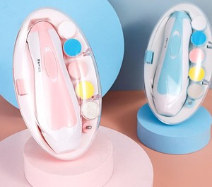 Set de Lima Eléctrica para Uñas de Bebé, Cortaúñas, Pulidor, Herramienta de Manicura Suave para el Cuidado de los Dedos de Recién Nacidos - Product Image 3