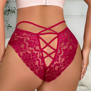 Sous-Vêtements CINVIK Usine Personnalisés Femmes Sexy Taille Mi-Haute Dentelle Sans Couture Ventre Replié Bandage <span class=keywords><strong>Culottes</strong></span> Motif Imprimé Modèles Chauds - Product Image 6