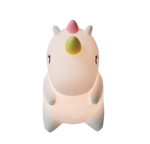 Nouveau produit, adorable veilleuse LED en silicone en forme de licorne pour bébé - Product Image 3