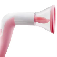 Honig-Zungen-Vibrator Weiblicher Masturbator Elektrischer Massagestab Wärmend Dehnend Klitorale Stimulation Erwachsenen-Sexspielzeug