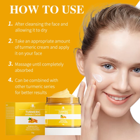 OEM ODM Hydratant naturel à base de plantes blanchissant Anti-âge élimination de l'acné bouton Marque privée Curcuma Meilleure crème pour le visage pour les peaux claires