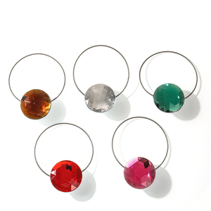 Rèm khóa nhà máy bán buôn kim loại rèm Tie Rope Tie nam châm hút từ khóa - Product Image 1