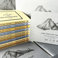 Papier Daqian A3/A4/A5, personnalisable pour les artistes professionnels, papier aquarelle en coton pressé à froid 300 g/m²
