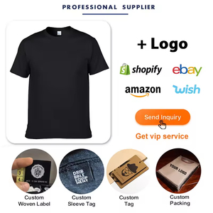Camisetas Estampadas al por Mayor con Logotipo Personalizado en la Parte Delantera y Trasera, Impresión en Algodón Grueso 100%, Diseña Tu Propia Camiseta, Camisetas Extra Grandes para Hombre - Product Image 4
