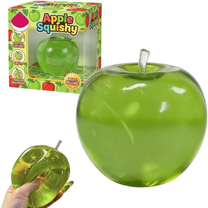 Jouets Squishies Géants en Forme de Pomme Rose, Bleu, Vert, Réalistes, à Remontée Lente, <span class=keywords><strong>Anti</strong></span>-<span class=keywords><strong>Stress</strong></span>, à Presser, pour la Décompression - Product Image 1