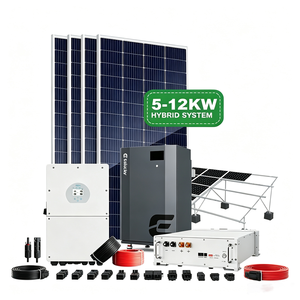Système solaire 3KW 5KW 10KW, kit d'énergie hybride 5KW pour une utilisation hors réseau à domicile, complet - Product Image 6