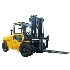 Chinese heavy duty closed cabin forklift Truck 7ton 10ton 12ton 16ton new Diesel Forklift for sale in malaysia