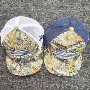 Gorras deportivas lisas estilo Richardson 112 al por mayor para pintura completa, gorras trucker de malla con logotipo bordado personalizado - Product Image 3