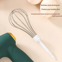 Mini Tragbarer USB Elektrischer Eierquirl Handgehaltener Automatischer Sahne-Lebensmittel-Schneebesen Elektrischer Kuchenmixer