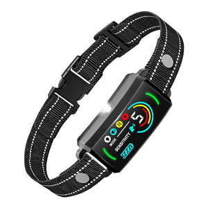 2025 Fábrica al por mayor AI Tech IP67 <span class=keywords><strong>Collar</strong></span> de perro antiladridos impermeable <span class=keywords><strong>Collar</strong></span> de choque de perro profesional con luz intermitente - Product Image 1