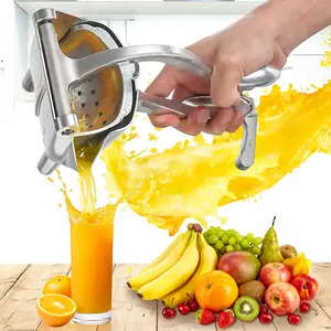 Mutfak aksesuarları alüminyum alaşım manuel limon kireç turunçgiller suyu basın sıkacağı veya üreticisi