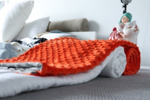 Fall Asleep Faster Sleep Better Great Heavy Weighted Blanket for Anxiety ADHD Autism <strong>OCD</strong> - Product Image 5