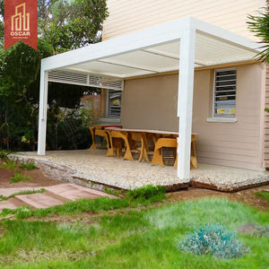 Cobertizo eléctrico Luz solar Alta calidad Barato Moderno Estante <span class=keywords><strong>de</strong></span> uva Pérgola <span class=keywords><strong>de</strong></span> aleación <span class=keywords><strong>de</strong></span> aluminio <span class=keywords><strong>de</strong></span> <span class=keywords><strong>madera</strong></span> - Product Image 3