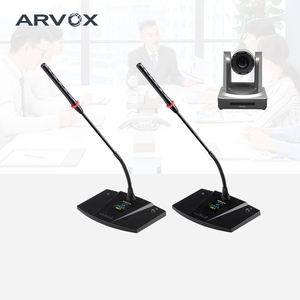 Otomatik kamera izleme ekipmanları kolaylık kongre sistemi ile toptan kablolu tartışma sistemi tavan mikrofon - Product Image 1