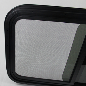 RV24SL- 4R70 RV Fenêtre coulissante en verre gris transparent pour fenêtre de camping-car Cadre extérieur avec fenêtre de <span class=keywords><strong>caravane</strong></span> Flynet - Product Image 6