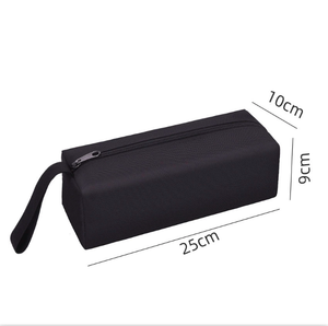 Bolsa de Aseo de Viaje Mini Delgada Personalizada con Logotipo para Hombre, Kit de Aseo Portátil Pequeño con Cierre de Poliéster - Product Image 1