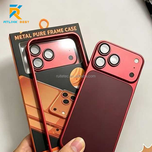 Funda Protectora Premium con Adhesivo Trasero Esmerilado para <span class=keywords><strong>iPhone</strong></span> 14 15 16 <span class=keywords><strong>Pro</strong></span> <span class=keywords><strong>Max</strong></span>, Compatible con <span class=keywords><strong>iPhone</strong></span> 17 18 <span class=keywords><strong>Pro</strong></span> <span class=keywords><strong>Max</strong></span>, Segundo Cambio, Suministro de Minorista Saudí - Product Image 2