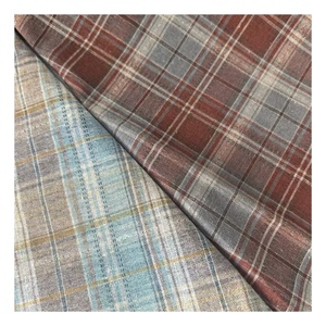 Tissu écossais gingham 100 % coton de haute qualité, teint en fil, pour chemises, pantalons, robes et sacs - Product Image 2