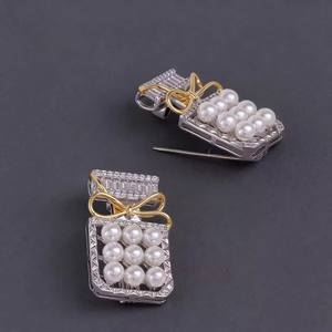 WENCHI 10249 31432 Support de pendentif vide en argent S925 pour collier multi-perles DIY à séparation de couleurs, accessoires essentiels pour perles de 4-5mm - Product Image 2