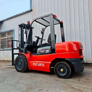 Montacargas Diésel Heli Usado de 3.5 Toneladas, Montacargas Heli CPC35 CPCD35, Caja de Cambios Automática/Manual, 3.5 Toneladas, 4.5 Metros, 3 Mástiles - Product Image 4