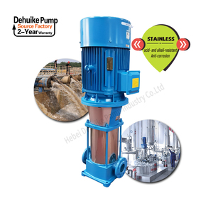 Pompe verticale multi-étages haute pression CDL 45 kW en acier inoxydable 304 pour eau propre industrielle, surpression 150 m - Product Image 1