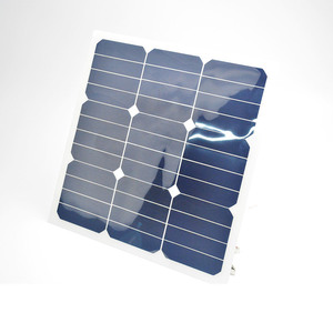 Panel Solar Flexible de 156.75mmx156.75mm 18V 30W con Cable para Carga de Batería de Coche - Product Image 1