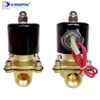 Électrovanne 2W500-50 vanne d'eau en cuivre normalement fermée vanne DN50 AC220V DC24V
