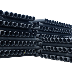High Pressure Wear-Resistant Multi-Sized HDPE Solid Wall Hollow <strong>Pipe</strong> for <strong>Culvert</strong> Drainage Available - Product Image 4