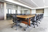 KALN Bureau de formation moderne et modulaire Table pliante facile à assembler pour le bureau et l'école en bois