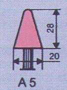 Puntas montadas en unión-un Disco De Corte, fibra De tiburón, puntos montados, formas De resina, Unión vitrificada, algodón, OEM, Odm, tambor De lijado, Cutflex - Product Image 5