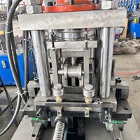 Machine de formage à froid de profilés en acier galvanisé pour supports de panneaux solaires, haute efficacité, fonctionnement facile, moteur PLC