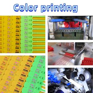 Sceau de sécurité en plastique HS-PS 6006, jetable, haute sécurité, pour <span class=keywords><strong>la</strong></span> logistique d'entrepôt et <span class=keywords><strong>la</strong></span> sécurité des <span class=keywords><strong>colis</strong></span> - Product Image 6