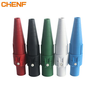 CHENF alta corriente 200A 400A núcleo único impermeable IP44 macho hembra línea enchufe chasis Panel montado enchufe Cam-Lock conector - Product Image 4