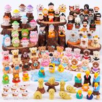 Kawaii Blind Box Figuurtjes Bulk Zeemeermin Capybara Badkatten Fruit Baby Harsen Collectible Cadeau Vending Capsule Speelgoed & Klauwmachine