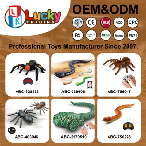 May Mắn Đồ Chơi Hồng Ngoại Điều Khiển Từ Xa <span class=keywords><strong>RC</strong></span> Côn Trùng Đồ Chơi Thực Tế Nhựa Đài Phát Thanh Điều Khiển Spider Động Vật Thriller Đồ Chơi Cho Trẻ Em - Product Image 6