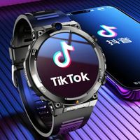 Nouvelle Arrivée OEM Montre Connectée 4G 5G H10 WiFi GPS Double Caméra Appel Vidéo NFC 2+16 Go Batterie 900 mAh Montre Connectée Android